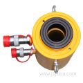 30ton 60ton 100ton double acting hydraulic cylinder hydraulic hollow ram jack